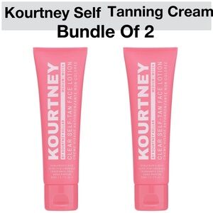 Kourtney by Kourtney Kellar Self-Tan Face Lotion- Bundle of 2- 1.8 OZ Total